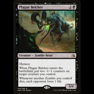 MTG Escupeplagas (Plague Belcher) Amonkhet akh#104
