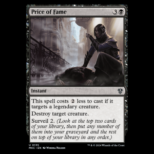 MTG Price of Fame Murders at Karlov Manor Commander mkc#135