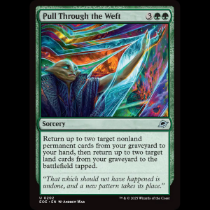 MTG Pull Through the Weft Edge of Eternities eoe#202