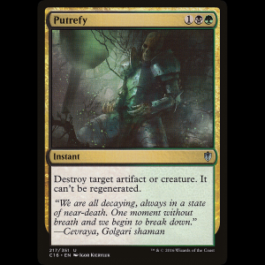 MTG Pudrir (Putrefy) Commander 2016 c16#217