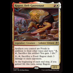 MTG Ragost, Deft Gastronaut Edge of Eternities eoe#224
