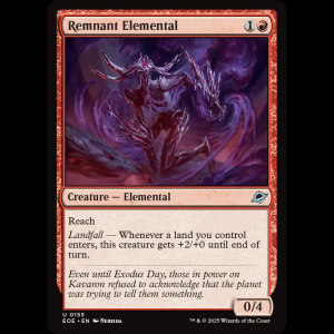 MTG Remnant Elemental Edge of Eternities eoe#155