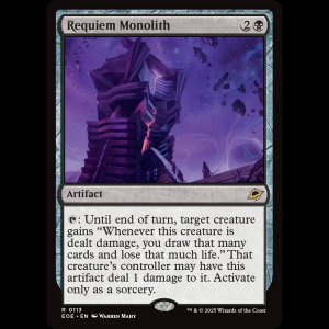 MTG Requiem Monolith Edge of Eternities eoe#113