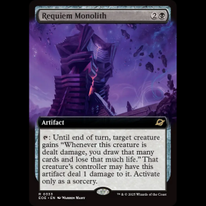 MTG Requiem Monolith Edge of Eternities eoe#333