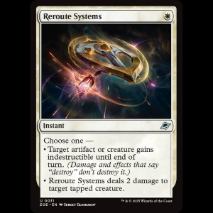 MTG Reroute Systems Edge of Eternities eoe#31
