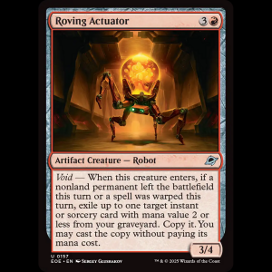 MTG Roving Actuator Edge of Eternities eoe#157