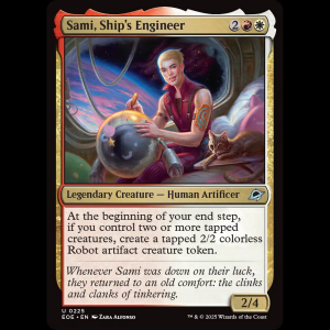 MTG Sami, Ship's Engineer Edge of Eternities eoe#225