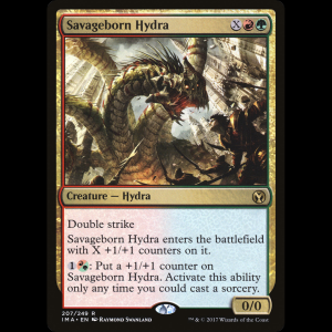 MTG Savageborn Hydra Iconic Masters ima#207