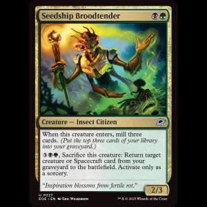 MTG Seedship Broodtender Edge of Eternities eoe#227