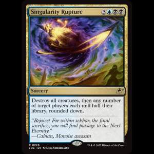MTG Singularity Rupture Edge of Eternities eoe#228