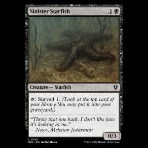 MTG Sinister Starfish Murders at Karlov Manor Commander mkc#140