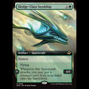 MTG Sledge-Class Seedship Edge of Eternities eoe#346