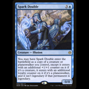 MTG Doble de chispa (Spark Double) War of the Spark war#68