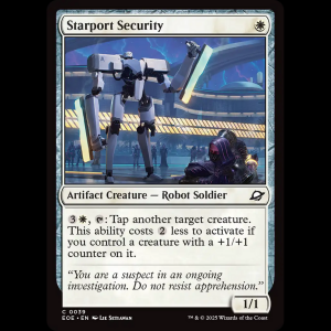 MTG Starport Security Edge of Eternities eoe#39
