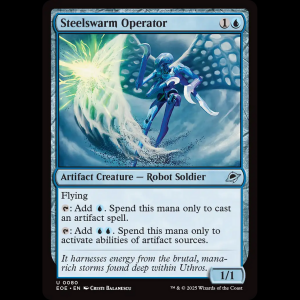 MTG Steelswarm Operator Edge of Eternities eoe#80