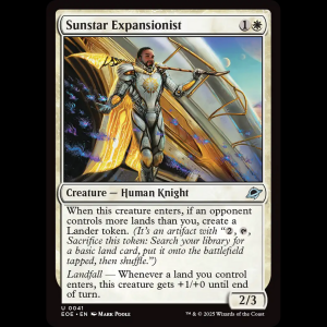 MTG Sunstar Expansionist Edge of Eternities eoe#41