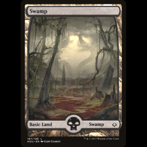 MTG Pantano (Swamp) Hour of Devastation hou#187