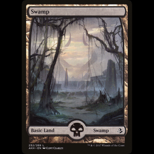 MTG Pantano (Swamp) Amonkhet akh#252