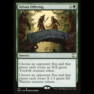 MTG Sylvan Offering New Capenna Commander ncc#314