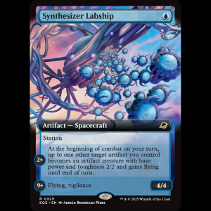 MTG Synthesizer Labship Edge of Eternities eoe#329