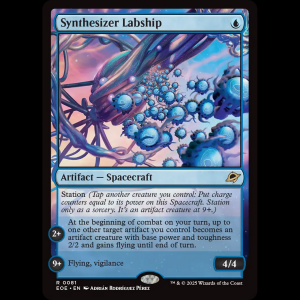 MTG Synthesizer Labship Edge of Eternities eoe#81