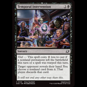 MTG Temporal Intervention Edge of Eternities eoe#120