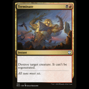 MTG Terminate New Capenna Commander ncc#353
