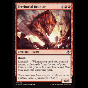 MTG Territorial Bruntar Edge of Eternities eoe#165