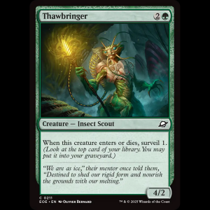 MTG Thawbringer Edge of Eternities eoe#211