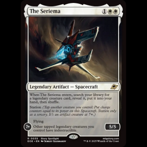 MTG The Seriema Edge of Eternities eoe#35