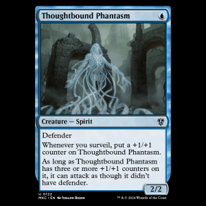 MTG Thoughtbound Phantasm Murders at Karlov Manor Commander mkc#122