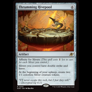 MTG Thrumming Hivepool Edge of Eternities eoe#247