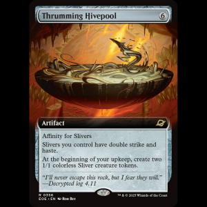 MTG Thrumming Hivepool Edge of Eternities eoe#356