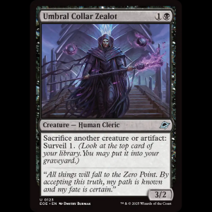 MTG Umbral Collar Zealot Edge of Eternities eoe#123