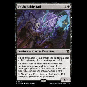 MTG Unshakable Tail Murders at Karlov Manor Commander mkc#29