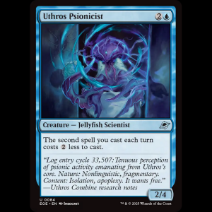 MTG Uthros Psionicist Edge of Eternities eoe#84
