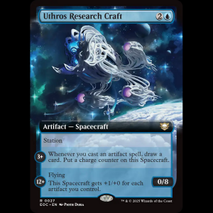 MTG Uthros Research Craft Edge of Eternities Commander eoc#27