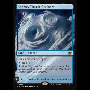 MTG Uthros, Titanic Godcore Edge of Eternities eoe#260