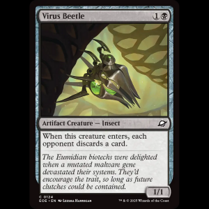 MTG Virus Beetle Edge of Eternities eoe#124