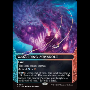 MTG Wandering Fumarole Edge of Eternities: Stellar Sights eos#45