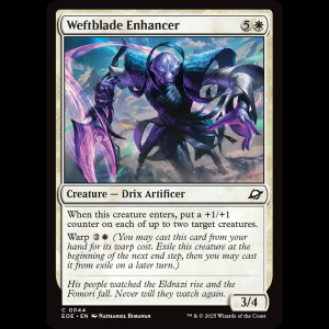 MTG Weftblade Enhancer Edge of Eternities eoe#44
