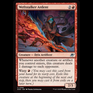 MTG Weftstalker Ardent Edge of Eternities eoe#169