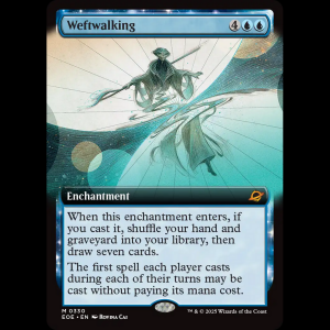 MTG Weftwalking Edge of Eternities eoe#330