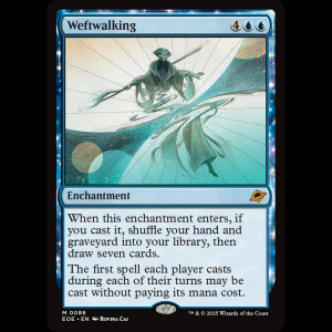 MTG Weftwalking Edge of Eternities eoe#86