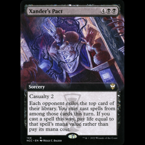 MTG Xander's Pact New Capenna Commander ncc#144