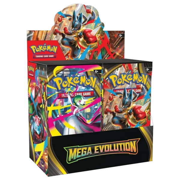 Pokemon TCG Mega Evolution Booster Box Ingles - Madtoyz Pokemon TCG Mega Evolution Booster Box Ingles - Madtoyz