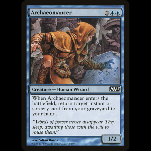 MTG Arqueomante (Archaeomancer) Magic 2014 m14#43