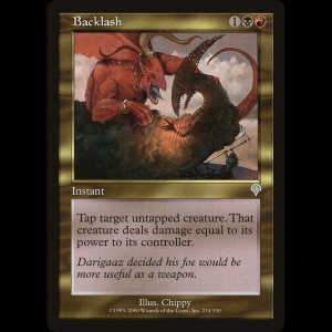 MTG Contragolpe (Backlash) Invasion inv#234