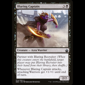 MTG Blaring Captain Battlebond bbd#14