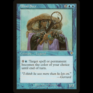 MTG Vidente Ciego (Blind Seer) Invasion inv#47